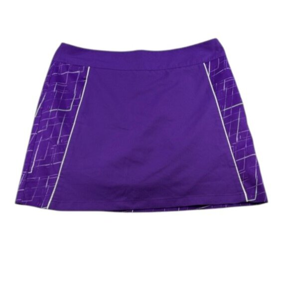 Adidas ClimaCool Purple & White Skort Women’s Size 10 | Excellent Condition - Picture 1 of 9